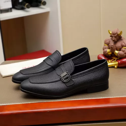 Cheap Salvatore Ferragamo Leather Shoes For Men #1330793, $$108.00 USD On Salvatore Ferragamo Leather Shoes