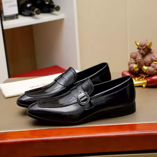 Cheap Salvatore Ferragamo Leather Shoes For Men #1330794, $$108.00 USD On Salvatore Ferragamo Leather Shoes