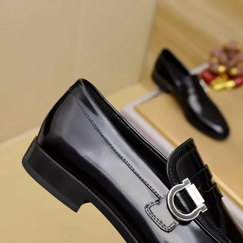 Replica Salvatore Ferragamo Leather Shoes For Men #1330794 $108.00 USD for Wholesale