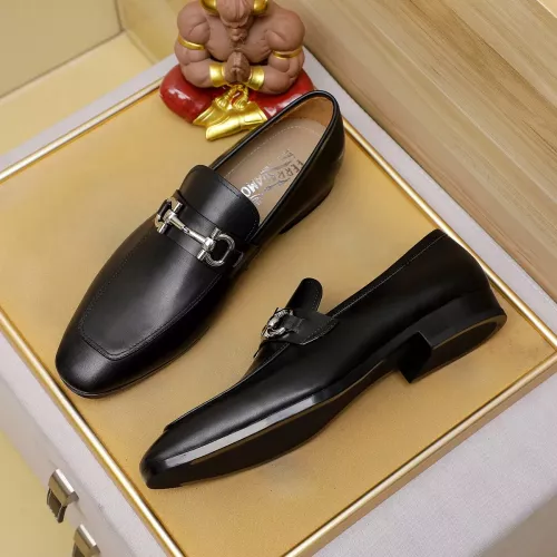 Cheap Salvatore Ferragamo Leather Shoes For Men #1330806, $$108.00 USD On Salvatore Ferragamo Leather Shoes