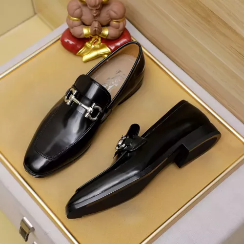 Cheap Salvatore Ferragamo Leather Shoes For Men #1330807, $$108.00 USD On Salvatore Ferragamo Leather Shoes