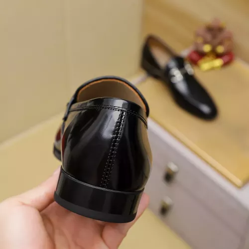 Replica Salvatore Ferragamo Leather Shoes For Men #1330807 $108.00 USD for Wholesale