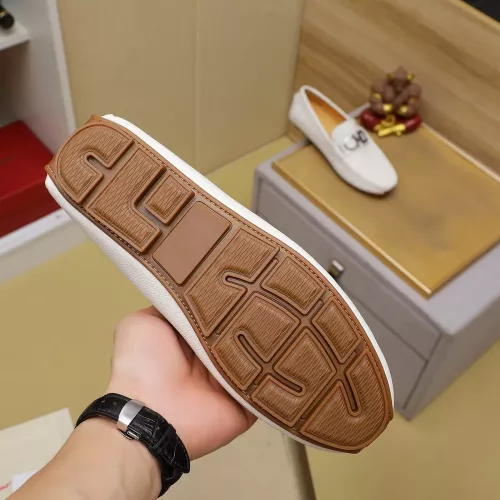 Replica Salvatore Ferragamo Leather Shoes For Men #1330810 $76.00 USD for Wholesale