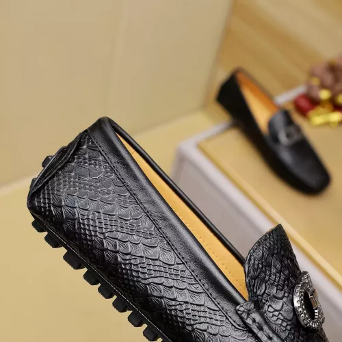 Replica Salvatore Ferragamo Leather Shoes For Men #1330813 $76.00 USD for Wholesale