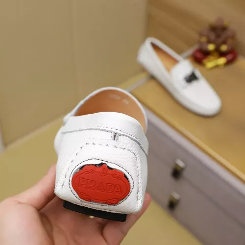Replica Prada Leather Shoes For Men #1330815 $76.00 USD for Wholesale