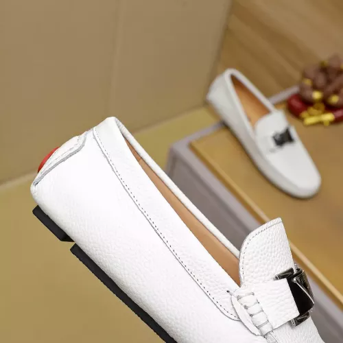 Replica Prada Leather Shoes For Men #1330815 $76.00 USD for Wholesale