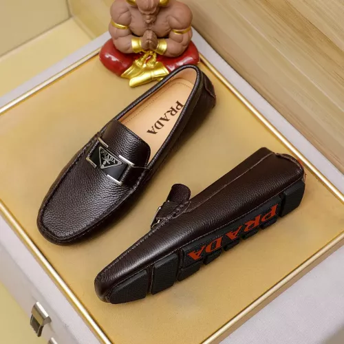 Cheap Prada Leather Shoes For Men #1330817, $$76.00 USD On Prada Leather Shoes