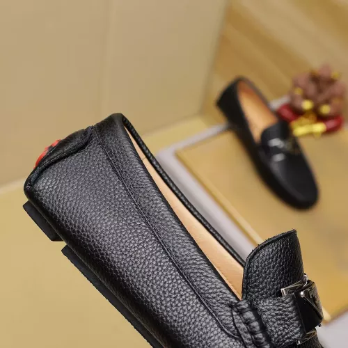 Replica Prada Leather Shoes For Men #1330818 $76.00 USD for Wholesale