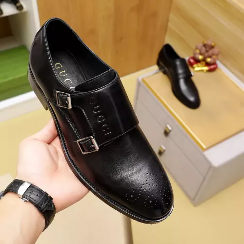 Replica Gucci Oxfords Shoes For Men #1330821 $85.00 USD for Wholesale