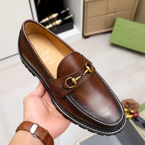 Replica Gucci Oxfords Shoes For Men #1330822 $85.00 USD for Wholesale