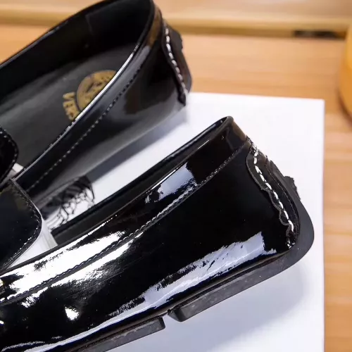 Replica Versace Leather Shoes For Men #1330826 $72.00 USD for Wholesale