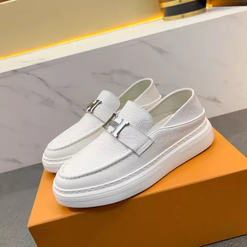 Replica Hermes Casual Shoes For Men #1330830 $85.00 USD for Wholesale
