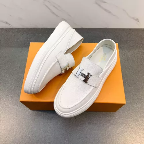 Replica Hermes Casual Shoes For Men #1330830 $85.00 USD for Wholesale