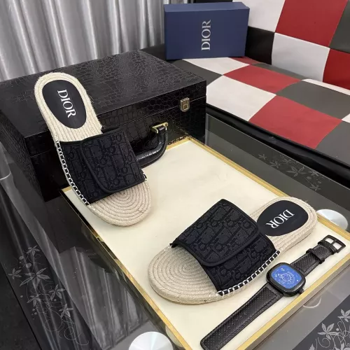 Cheap Christian Dior Slippers For Men #1330847, $$60.00 USD On Christian Dior Slippers