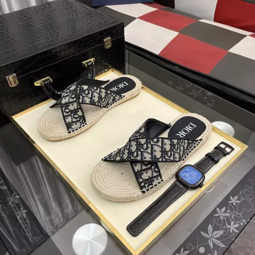 Cheap Christian Dior Slippers For Men #1330848, $$60.00 USD On Christian Dior Slippers