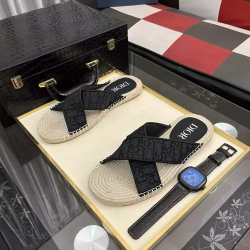 Cheap Christian Dior Slippers For Men #1330849, $$60.00 USD On Christian Dior Slippers