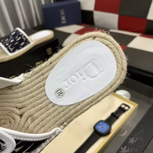 Replica Christian Dior Slippers For Men #1330850 $60.00 USD for Wholesale
