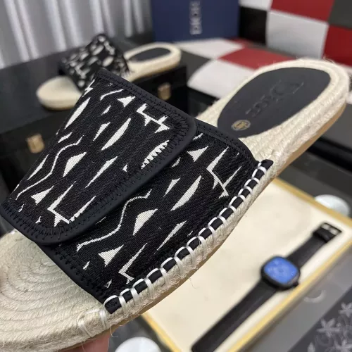 Replica Christian Dior Slippers For Men #1330852 $60.00 USD for Wholesale