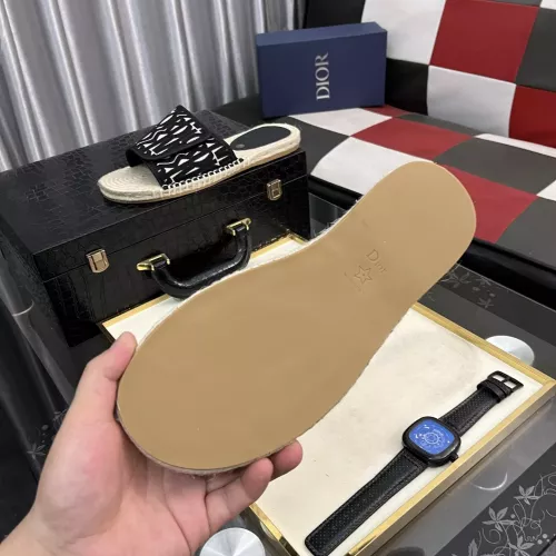 Replica Christian Dior Slippers For Men #1330852 $60.00 USD for Wholesale