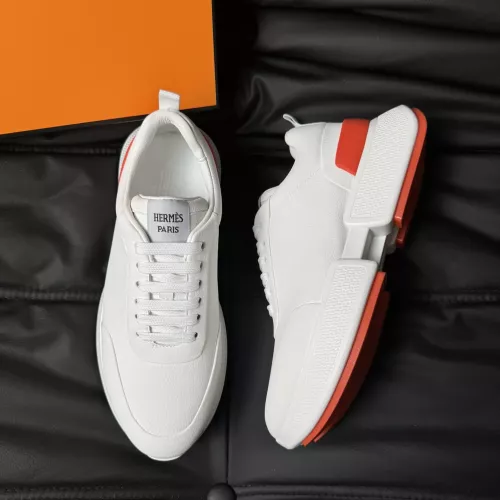 Replica Hermes Casual Shoes For Men #1330857 $80.00 USD for Wholesale
