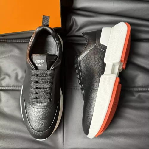 Replica Hermes Casual Shoes For Men #1330865 $80.00 USD for Wholesale