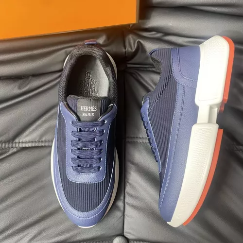 Replica Hermes Casual Shoes For Men #1330872 $80.00 USD for Wholesale