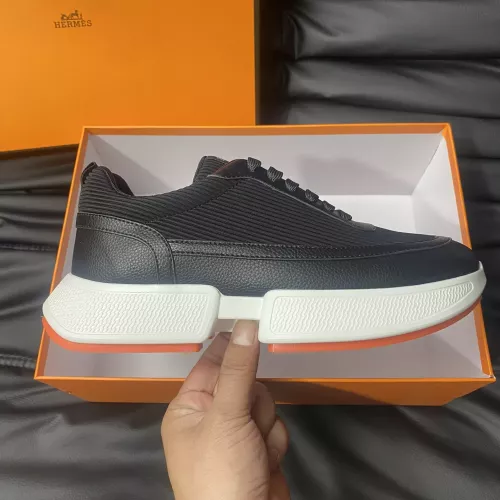 Replica Hermes Casual Shoes For Men #1330873 $80.00 USD for Wholesale