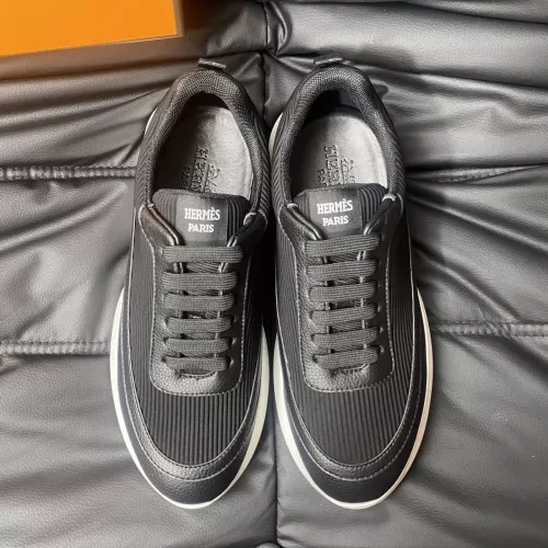 Replica Hermes Casual Shoes For Men #1330873 $80.00 USD for Wholesale