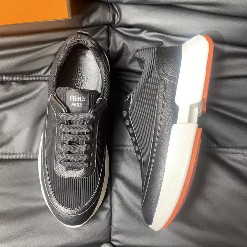 Replica Hermes Casual Shoes For Men #1330873 $80.00 USD for Wholesale