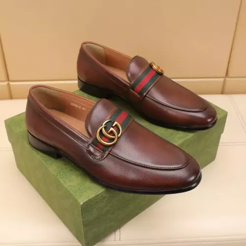 Replica Gucci Oxfords Shoes For Men #1330888 $85.00 USD for Wholesale