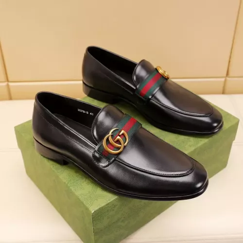 Replica Gucci Oxfords Shoes For Men #1330889 $85.00 USD for Wholesale