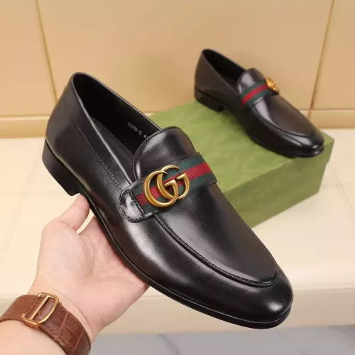 Replica Gucci Oxfords Shoes For Men #1330889 $85.00 USD for Wholesale