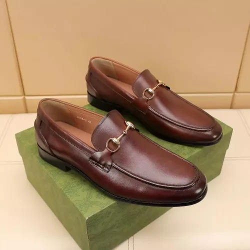 Replica Gucci Oxfords Shoes For Men #1330890 $85.00 USD for Wholesale