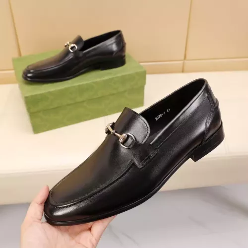 Replica Gucci Oxfords Shoes For Men #1330891 $85.00 USD for Wholesale