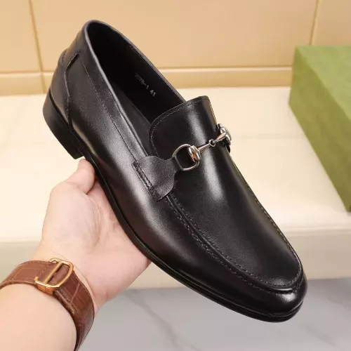 Replica Gucci Oxfords Shoes For Men #1330891 $85.00 USD for Wholesale