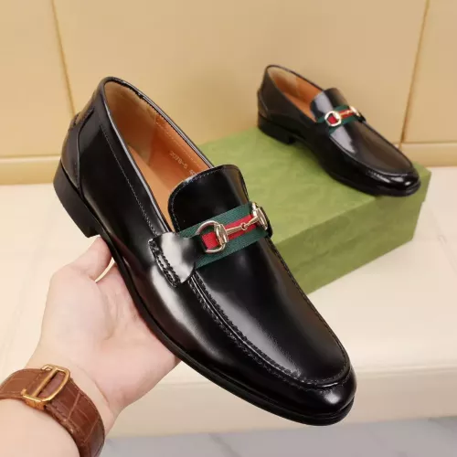 Replica Gucci Oxfords Shoes For Men #1330893 $85.00 USD for Wholesale