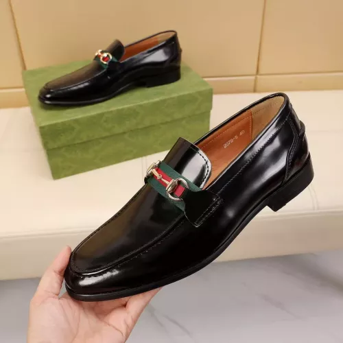 Replica Gucci Oxfords Shoes For Men #1330893 $85.00 USD for Wholesale