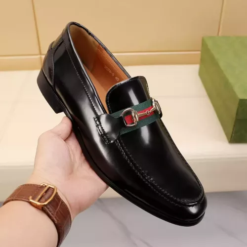 Replica Gucci Oxfords Shoes For Men #1330893 $85.00 USD for Wholesale