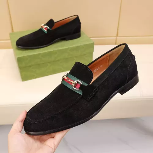 Replica Gucci Oxfords Shoes For Men #1330894 $85.00 USD for Wholesale