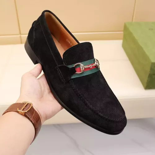 Replica Gucci Oxfords Shoes For Men #1330894 $85.00 USD for Wholesale