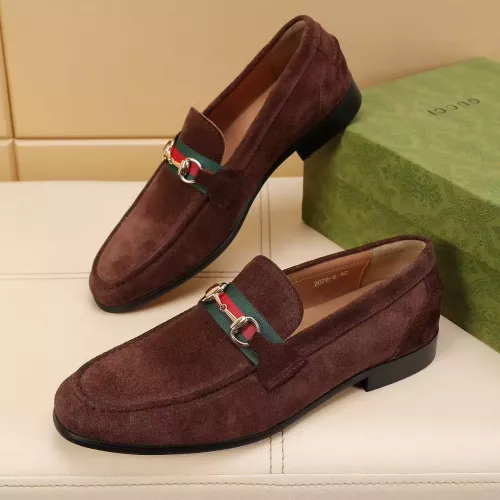 Replica Gucci Oxfords Shoes For Men #1330895 $85.00 USD for Wholesale