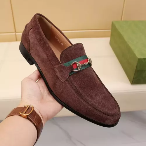 Replica Gucci Oxfords Shoes For Men #1330895 $85.00 USD for Wholesale