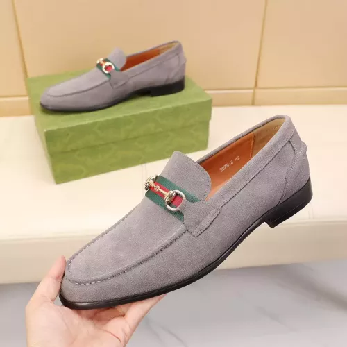 Replica Gucci Oxfords Shoes For Men #1330896 $85.00 USD for Wholesale