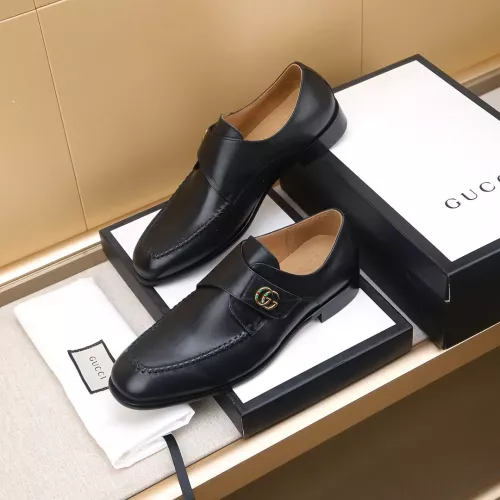 Replica Gucci Oxfords Shoes For Men #1330897 $88.00 USD for Wholesale