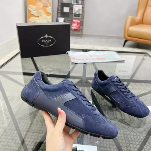 Replica Prada Casual Shoes For Men #1330919 $80.00 USD for Wholesale