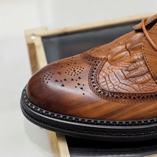 Replica Gucci Oxfords Shoes For Men #1330930 $85.00 USD for Wholesale