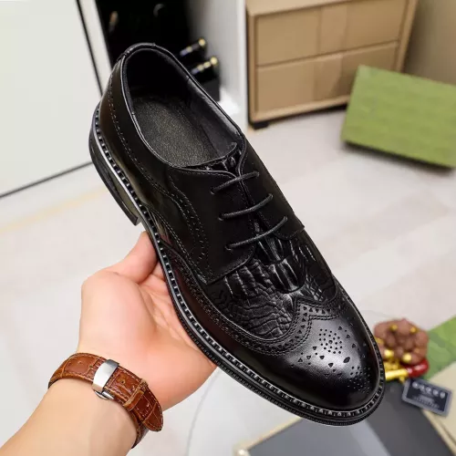 Replica Gucci Oxfords Shoes For Men #1330931 $85.00 USD for Wholesale