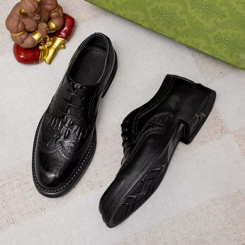 Replica Gucci Oxfords Shoes For Men #1330931 $85.00 USD for Wholesale