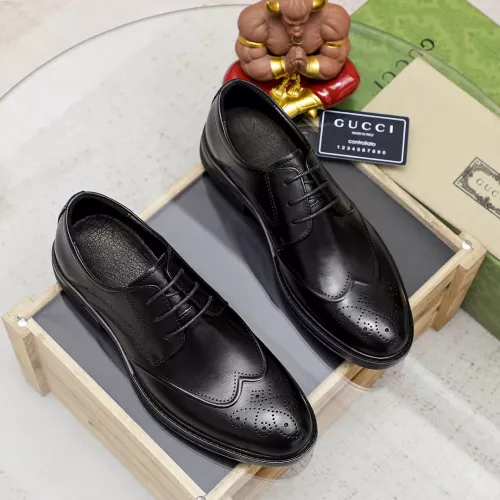 Replica Gucci Oxfords Shoes For Men #1330932 $85.00 USD for Wholesale