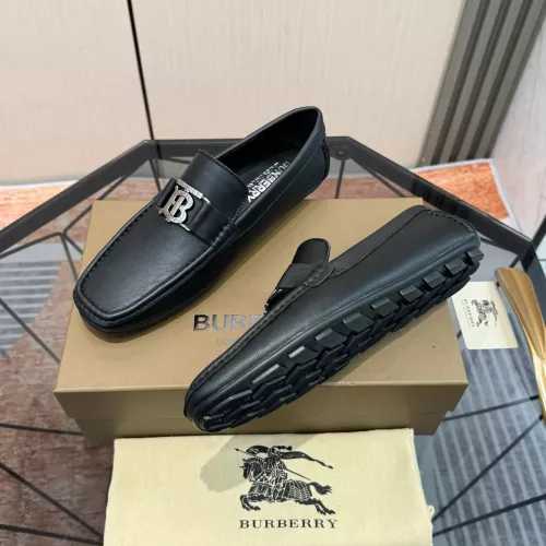 Replica Burberry Leather Shoes For Men #1330945 $100.00 USD for Wholesale
